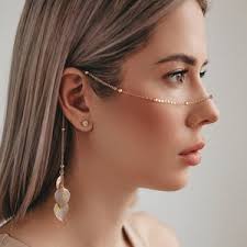 Nose Cuff Chain, Nose to Ear Chain, No Piercing, Fake Nose Ring, Body  Jewelry, Festival Jewelry, Costume Jewelry, Burning Man, Face Chain