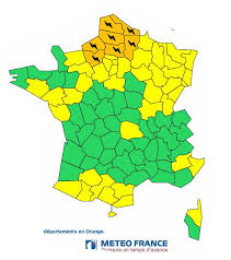 De violents phénomènes attendus ! Le Nord De La France En Alerte Meteo Orange Pour Orages Violents