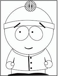 Free south park coloring pages for kids | kenny. Printable South Park Coloring Pages Coloring Home