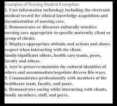 Patricia brenner coined the concept and described it as one that connects nurses without Examples Of Nursing Student Exemplars 1 Uses Inf Chegg Com