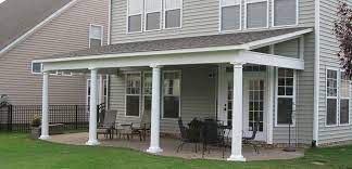 All back porch homes are delivered white and can be painted to match the color of your current home. Time To Replace Your Porch Roof Greenawalt Roofing Company