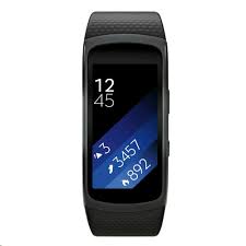 Samsung Gear Fit2 Gps Sports Band Sm R360 Large Dark Gray Expansys Japan