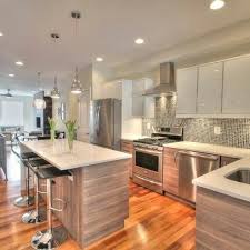 White Washed Kitchen Wood Floors Glass Opaque Cabinet Doors Horizontal Wood Grain Cabinets Kitchen Design Contemporary Kitchen Ikea Kitchen Design