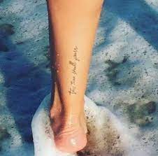 56 Ideas For Tattoo For Women Quotes Wrist Words Ankle Tattoos For Women Foot Tattoos For Women Simple Ankle Tattoos
