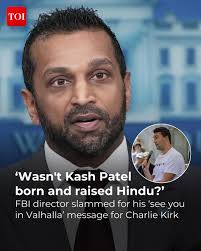 FBI director #KashPatel was called cringe and a dork for his message for  #CharlieKirk at #FBI press conference where the agency revealed the name of  Kirk's shooter and the details of how