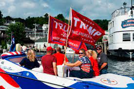 Check spelling or type a new query. Photos New Hampshire S Trump Boat Parade Defies Description