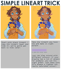 Note That It Works Best With Thin Lineart I Used Sai2 For This But I Think You Can Use Any Art Program Wit Digital Art Tutorial Digital Art Programs Drawings