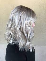 Icy Platinum Blonde Hair Short Hair Blonde Hair Baliage Hair Platinum Blonde Platinum Blonde Hair