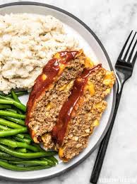 Baking meatloaf at 400 degrees ~ how long to cook a meatloaf at 400 degrees : Cheddar Cheeseburger Meatloaf Budget Bytes