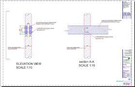 These days, there are almost too many hardware options for connecting posts and beams together. Spaced Timber Beams Supported On Circular Timber Post Column