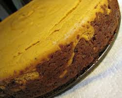 Pumpkin Cheesecake A La Martha Stewart Recipe Pumpkin Cheesecake Recipes Food