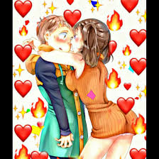 Una Gran Aventura De Amor King X Diane Los Ojos Celestes En 2020 Imagenes De Anime Amor 7 Pecados Anime 7 Pecados Capitales