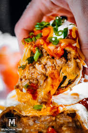 Jun 25, 2020 · my husband loves this beef chimichanga recipe! Easy Baked Beef Chimichanga Recipe Munchkin Time