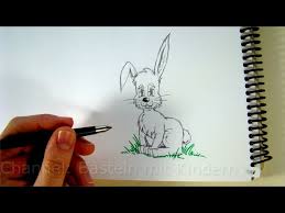 Zeichnen Lernen Osterhase Zeichnen Hasen Mit Bleistift Zeichnen Kaninchen Malen Fur Ostern Youtube