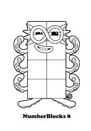 All illustration created by fun house toys. Numberblocks Coloring Pages Printable Coloring Pages For Kids
