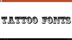 Tattoo font designer app reviewthis android device app is made to help tattoo enthusiasts bring their simple tattoo ideas to life. Tattoo Fonts For Android Apk Download