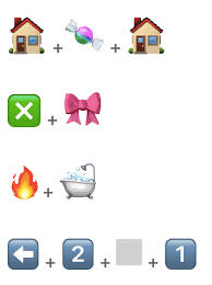 So many levels to play each level is unique. Emoji Riddles