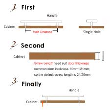 Maybe you would like to learn more about one of these? 30 Pack Probrico Black Stainless Steel Kitchen Cabinet Door Handles T Bar Drawer Pulls Knobs Diameter 1 2 Inch Hole Centers 5inch 7 1 2inch Length Tools Home Improvement Hardware