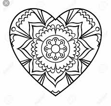 Pin De Marcela Guzman En Images Mandala Doodle Corazon Mandala Mandalas Drawing