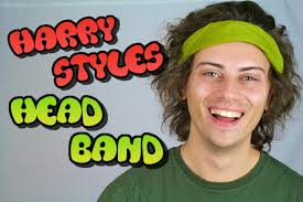 Temple tape headbands for men and women. How To Wear Harry Styles Headband Andy Bradley Youtube