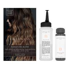 Kristin Ess Signature Hair Gloss Smoky Topaz Hair Gloss Temporary Hair Color Brown Hair Colors