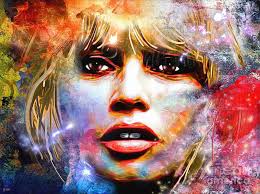 Brigitte Bardot Painted by Daniel Janda