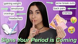 20 Signs Your Period Is Coming How To Tell Period Symptoms Just Sharon Youtube