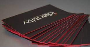 Introduce yourself in style and experience the dramatic effect of a dash of color! 24 Pt Silk Laminated Business Cards Painted Edges Options Trade Printing Wholesale Printing For Resellers