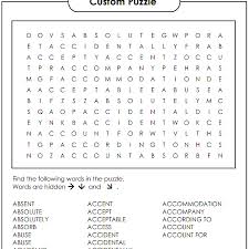 The word search puzzle only began appearing in the us around 1968.word searches can be found in some daily newspapers and in puzzle books.some teachers use them as educational tools for children. Make Your Own Free Word Search Puzzle