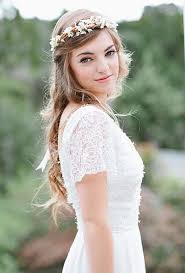 Beauty Floral Crown Wedding Flower Crown Hairstyle Wedding Hair Flowers