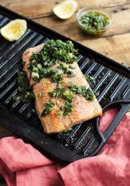 Poisson Grille Chimichurri Au Vinaigre De Citron Trois Fois Par Jour Recipe Clean Recipes Seafood Recipes Healthy Recipes