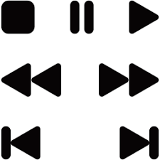 Play Fast Forward Rewind Symbols Google Sok Music Buttons Icon Buttons