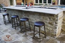 Ignition is made easy with a push button ignition system and the round control dial. Outdoor Bar Fire Pit Outdoor Kitchen Outdoor Kitchen Bars Kitchen Bar