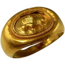 2nd To 3rd Century Ad Ancient Roman 22k Yellow Gold Repousse Wedding Ring Finger Ring Ancient Jewelry With Images Wedding Ring Finger Ancient Wedding Ring Ancient Jewelry