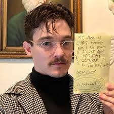 Chris Farren's Instagram, Twitter & Facebook