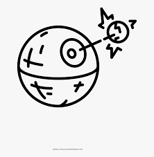 Download this adorable dog printable to delight your child. Death Star Coloring Page Dibujo Estrella De La Muerte Hd Png Download Kindpng
