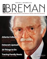 AT THE BREMAN Issue #1 Winter 2017 by The Breman Museum