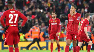 He gets his header totally wrong, it hits him on his left ear and drops over his left. Liverpool 2 3 Atletico Madrid Agg 2 4 Extra Time Drama Ends Reds Champions League Reign Football News Sky Sports