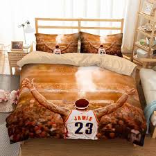 3d Customize Lebron James Bedding Set Duvet Cover Set Bedroom Set Bedlinen Duvet Cover Sets Custom Bed Bed