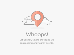 Let Us Know Your Location Empty State Web App Design Web Design
