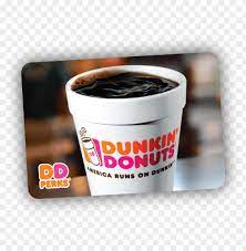 You can attach a dunkin' gift card to your dd perks account to use it whenever you check out and keep tabs on your remaining balance. Dunkin Donuts Email Delivery Png Image With Transparent Background Toppng