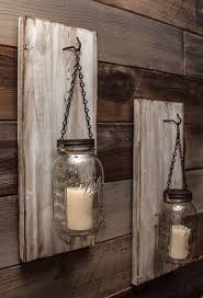 Check spelling or type a new query. Industrielle Beleuchtung Dekor Ideen Mason Jar Sconce Barn Wood Projects Mason Jars
