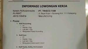 Christian eriksen / christian eriksen under more p. Lowongan Kerja Pt Trisco Tam Bandung Kec Katapang 2021