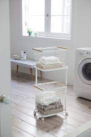 steel cart for tosca laundry basket steel wood laundry cart laundry room design wire laundry basket