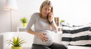 Let's stay inside until the rain lets up. the phrasal verb let up means stop completely, or at least become slower. What It Feels Like When Your Water Breaks Babycenter