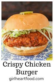 Buttermilk Fried Crispy Chicken Burger Recipe In 2020 Chicken Burgers Crispy Chicken Burgers Health Dinner Recipes