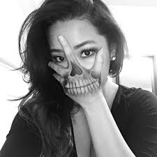 Pin By Katherine Yang On Halloween Skull Hand Tattoo Hand Tattoos Hand Tattoos For Women