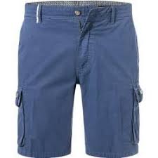 Bugatti Herren Hose Cargo Shorts Baumwolle Mittelblau Bugatti In 2020 Mens Trousers Womens Shorts Cargo Shorts