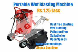 Therefore, liquid sand blasting process is superior to dry sand blasting. Wet Blasting Machine India Wet Blasting Machine Price For Sale In India