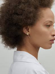 Hoop Double Stick Earring